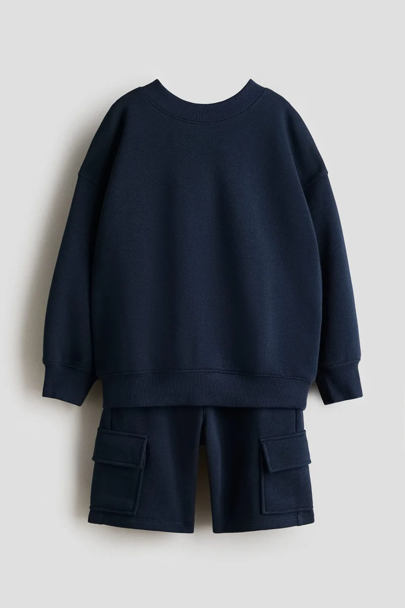 H&M 2-piece sweatshirt set